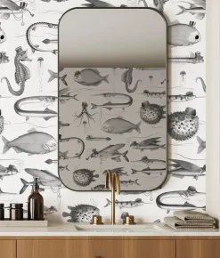 Dandy Fish behang - WP-803