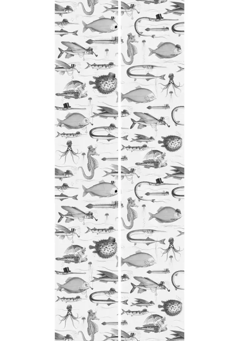Dandy Fish behang - WP-803