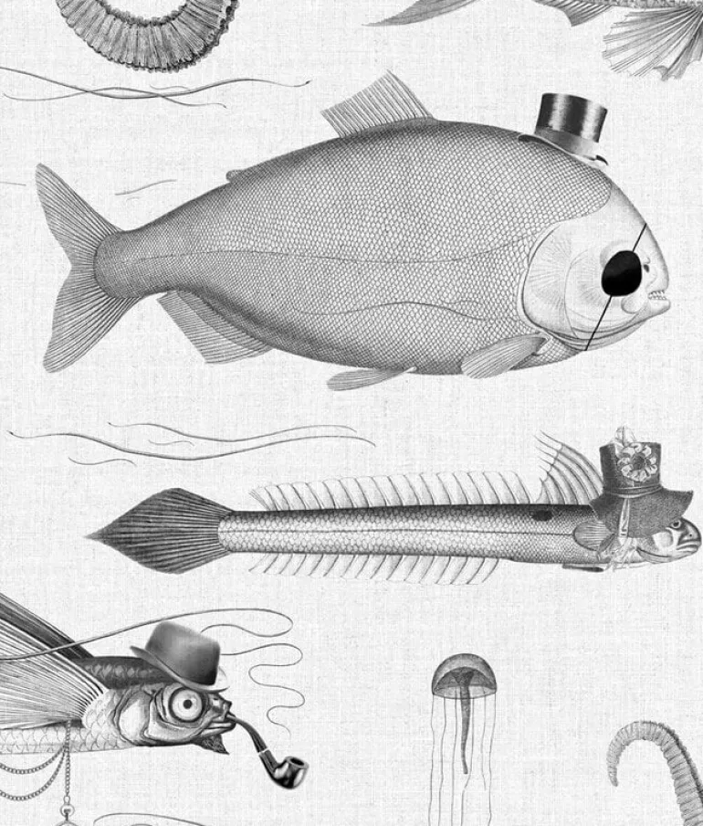 Dandy Fish behang - WP-803