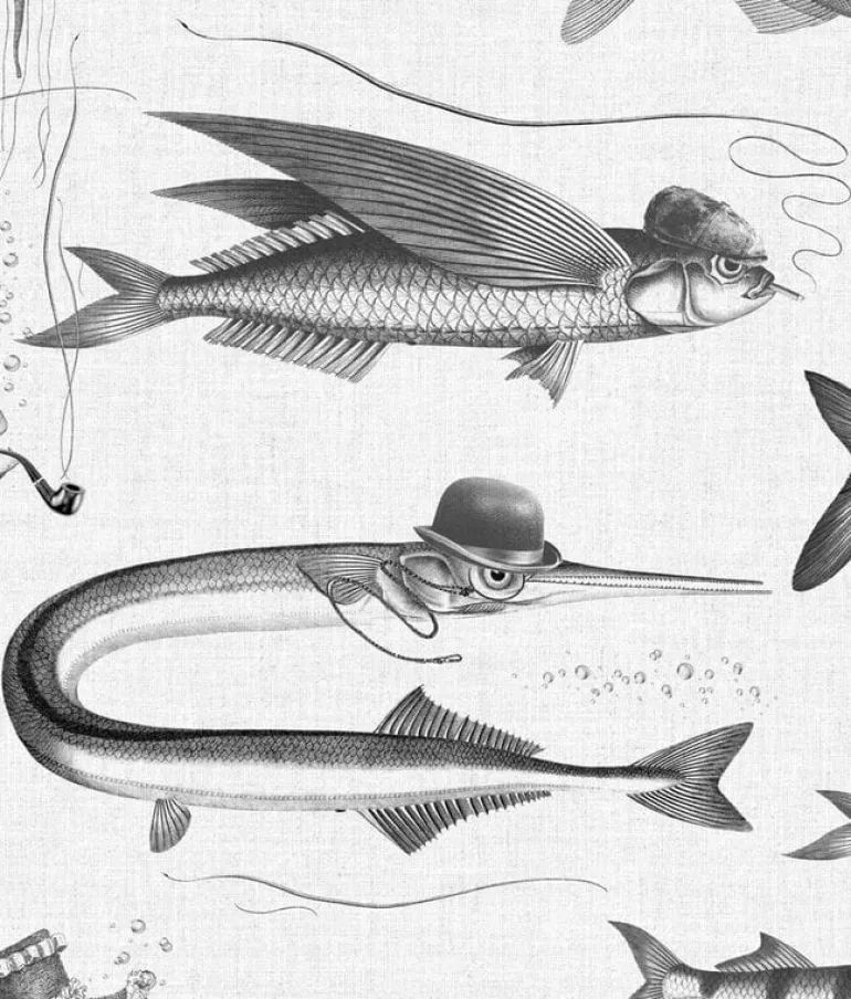 Dandy Fish behang - WP-803