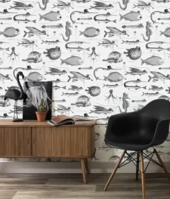 Dandy Fish behang - WP-803