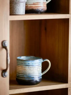 Deana mokken blauw set van 4 stuks - 82072422