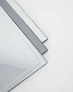 Deco spiegel grijs - 209130337