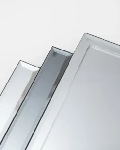 Deco spiegel grijs - 209130337