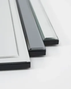 Deco spiegel grijs - 209130337