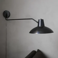 Desk wandlamp - bruin