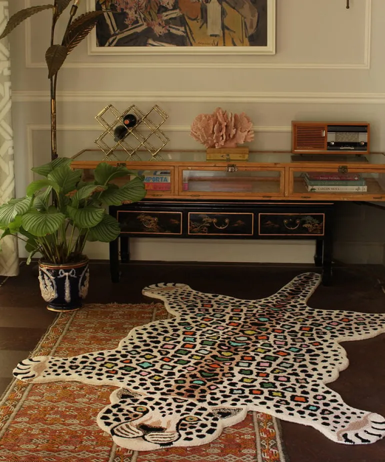 Disco leopard vloerkleed XL - 1.45.10.900.099.6