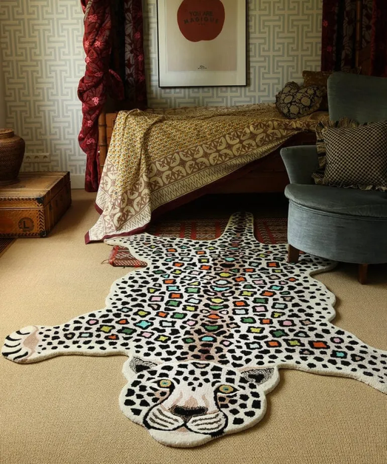 Disco leopard vloerkleed XL - 1.45.10.900.099.6