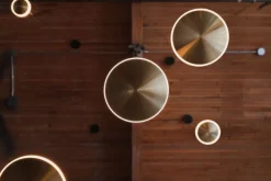 Dish10v hanglamp messing - GP-285