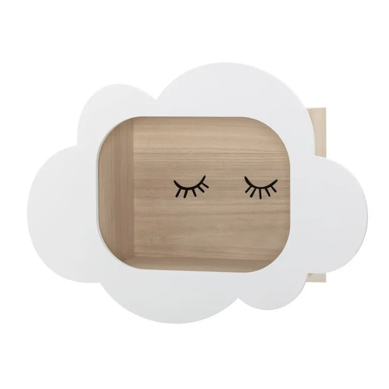 Display kast wolk wit