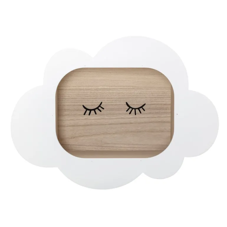 Display kast wolk wit