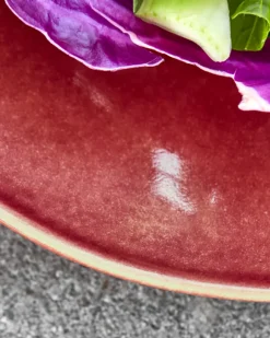 Diva dinnerborden rood set van 8 stuks - 267600034