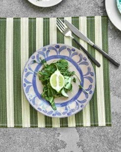 Diva lunchborden blauw set van 8 stuks - 267600015