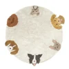 Dogs vloerkleed Ø140cm