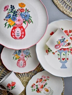 Dorothy borden roze set van 6 stuks - 82061691