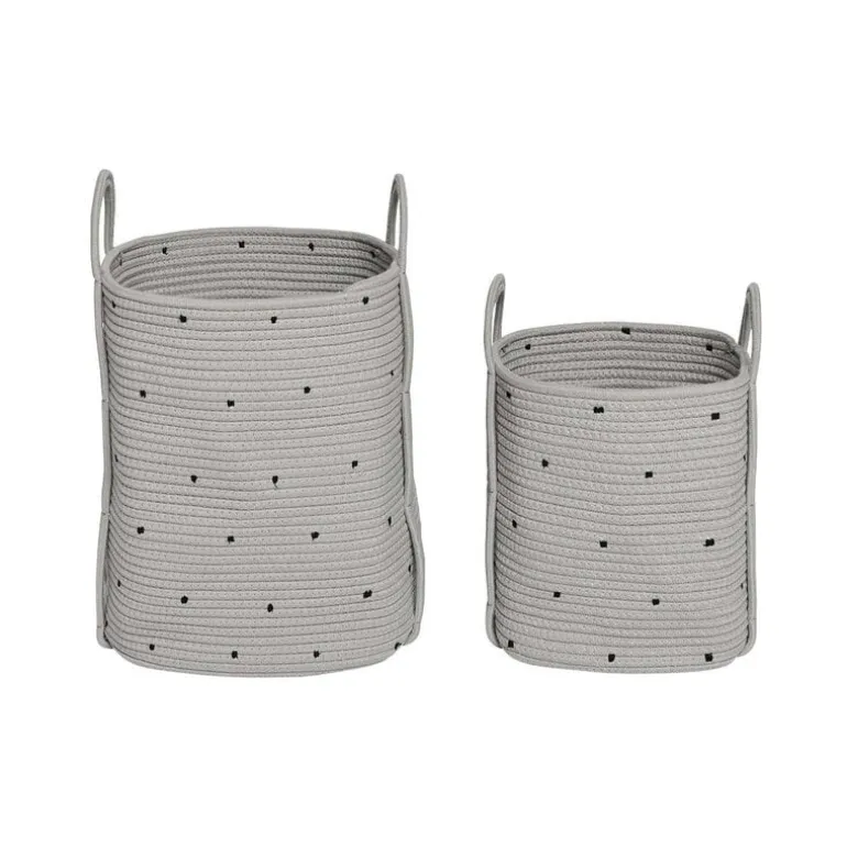 Dot manden clay set van 2 stuks - L301039