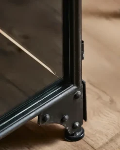 Downtown ijzeren kast - zwart