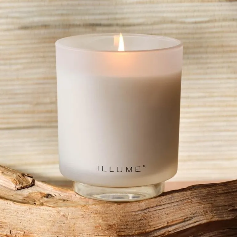 Driftwood box kaars wit - 4537500500