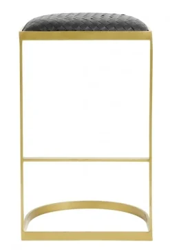 EA barstoel - zwart/goud