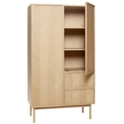 Eiken kast - naturel