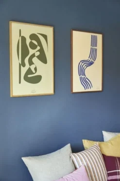 Eikenhouten frame naturel met foto- large