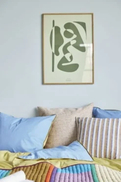 Eikenhouten frame naturel met foto- large