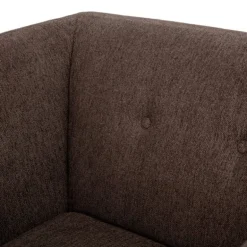 Elliot loungestoel - bruin