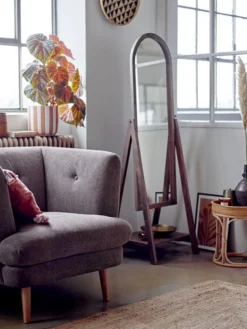 Elliot loungestoel - bruin