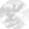 Engraved clouds behangcirkel SC-058 - ø142,5cm