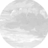 Engraved clouds cirkelbehang CK-057 - ø190cm -