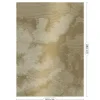 Engraved clouds goud behang MW-010- 200x280cm