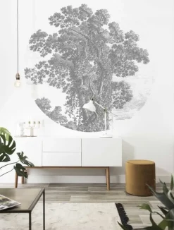 Engraved landscapes behangcirkel CK-013- ø190cm