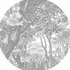 Engraved landscapes behangcirkel SC-044 - ø142,5cm