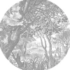 Engraved landscapes cirkelbehang BC-044 - ø237,5 cm
