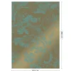 Engraved landscapes goud behang MW-034 - 200x280cm