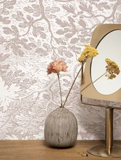 Engraved landschappen behang nude WP-777 400x280cm