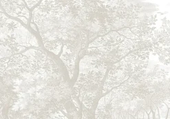 Engraved landschappen behang WP-773 grijs 300x280cm
