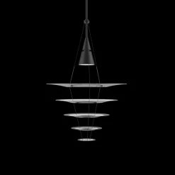 Enigma 545 hanglamp zwart - 5741088742
