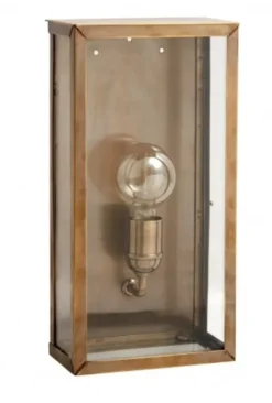 Eos buiten wandlamp - messing