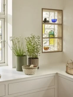 Era bloempotten bruin set van 2 stuks - 761503