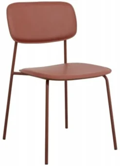 Esa stoel - roest rood