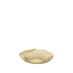 Esther decoratie schaal geel -14485031