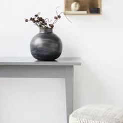 Etnik vaas blauw ø30x30cm