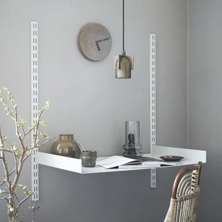 Fari planken systeem bureau - grijs