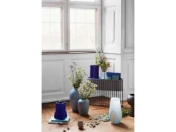 Fenja plantenbak op standaard - blauw