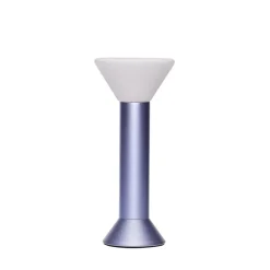 Flash portable lamp metallic paars - 962012