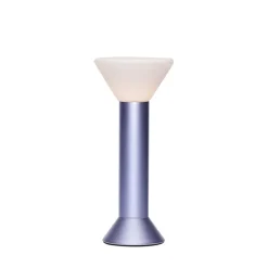 Flash portable lamp metallic paars - 962012