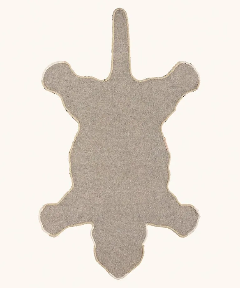 Floral white tiger vloerkleed L - 1.45.10.096.020.5