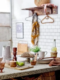 Florentine wijnglazen bruin set van 6 stuks - 82057723