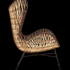 Flow loungestoel naturel - 204300316